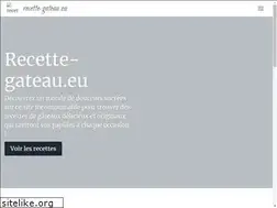 Sites similar to recette-gateau.eu