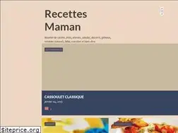Sites similar to recettemaman.com