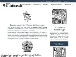 Sites similar to recettemedievale.fr