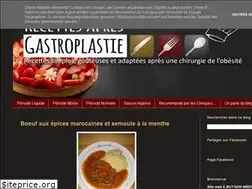 Sites similar to recettes-apres-gastroplastie.fr