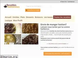 Sites similar to recettes-haitiennes.com
