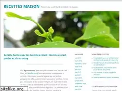 Sites similar to recettes-maison.com
