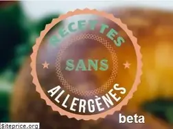 Sites similar to recettes-sans-allergenes.fr