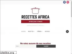 Sites similar to recettes.africa
