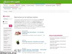 Sites similar to recettes.aujourdhui.com