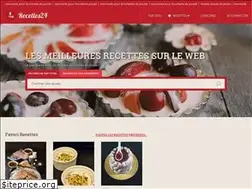 Sites similar to recettes24.fr