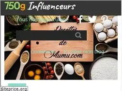Sites similar to recettesdemumu.com