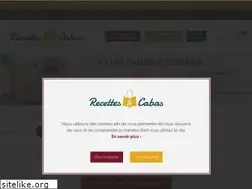 Sites similar to recettesetcabas.com