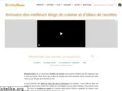 Sites similar to recettesmania.com