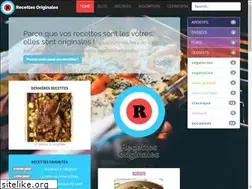 Sites similar to recettesoriginales.fr