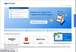 Sites similar to recharge.fr