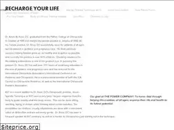Sites similar to rechargeyourlife.com