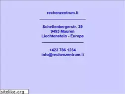 Sites similar to rechenzentrum.li