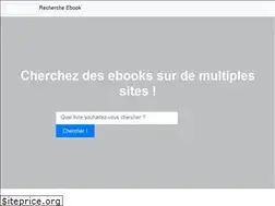 Sites similar to recherche-ebook.fr