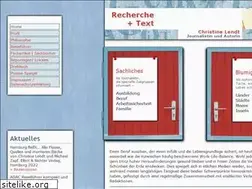 Sites similar to recherche-text.de