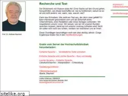 Sites similar to recherche-und-text.de