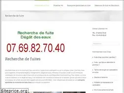Sites similar to recherches-de-fuites.fr