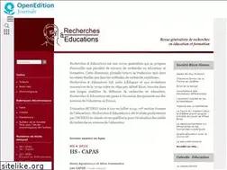 Sites similar to rechercheseducations.revues.org