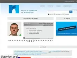 Sites similar to recherchesnumeriques.ca