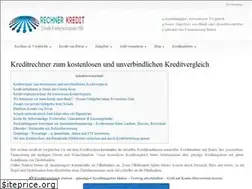 Sites similar to rechner-kredit.de