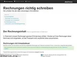 Sites similar to rechnungen-schreiben.at