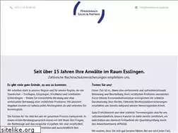 Sites similar to recht-esslingen.de