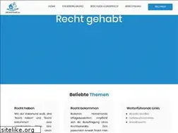 Sites similar to recht-gehabt.de