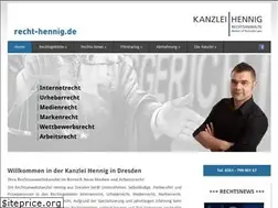 Sites similar to recht-hennig.de