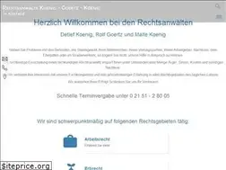 Sites similar to recht-krefeld.de