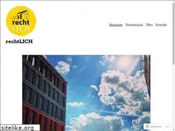 Sites similar to rechtlich.legal