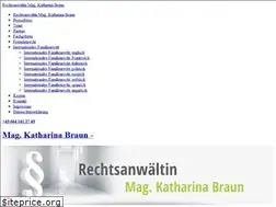 Sites similar to rechtsanwaeltin-braun.at