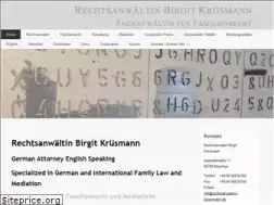 Sites similar to rechtsanwaeltin-kruesmann.de