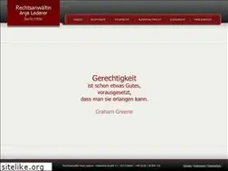 Sites similar to rechtsanwaeltin-lederer.de