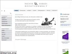 Sites similar to rechtsanwalt-aabadi.de