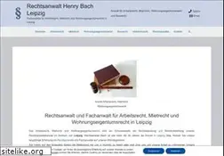 Sites similar to rechtsanwalt-bach.de