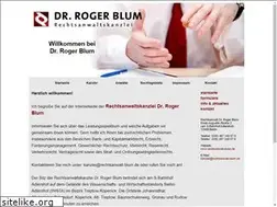 Sites similar to rechtsanwalt-blum.de