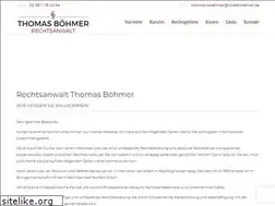 Sites similar to rechtsanwalt-boehmer.de