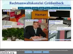 Sites similar to rechtsanwalt-hemer.eu