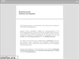 Sites similar to rechtsanwalt-heyden.de