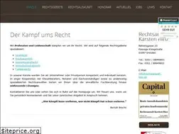 Sites similar to rechtsanwalt-hinz.de