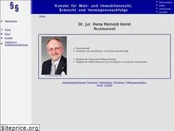 Sites similar to rechtsanwalt-horst.de