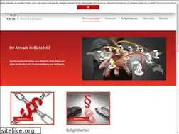 Sites similar to rechtsanwalt-kaiser-bielefeld.de