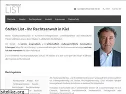 Sites similar to rechtsanwalt-list.de