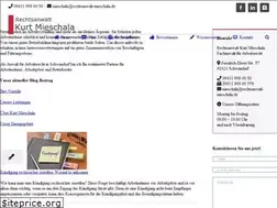 Sites similar to rechtsanwalt-mieschala.de