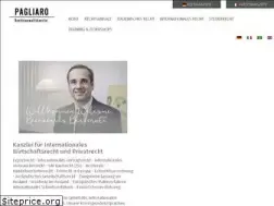 Sites similar to rechtsanwalt-pagliaro.eu