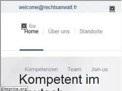 Sites similar to rechtsanwalt.fr