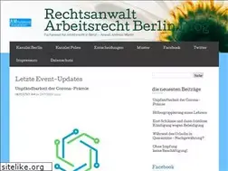 Sites similar to rechtsanwaltarbeitsrechtberlin.wordpress.com