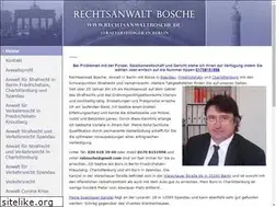 Sites similar to rechtsanwaltbosche.de