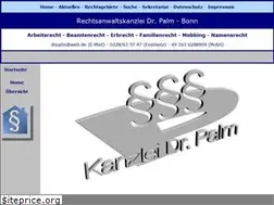Sites similar to rechtsanwaltdrpalm.de