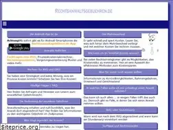 Sites similar to rechtsanwaltsgebuehren.de